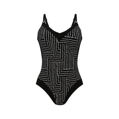 MABELA Badeanzug (Schwarz)
