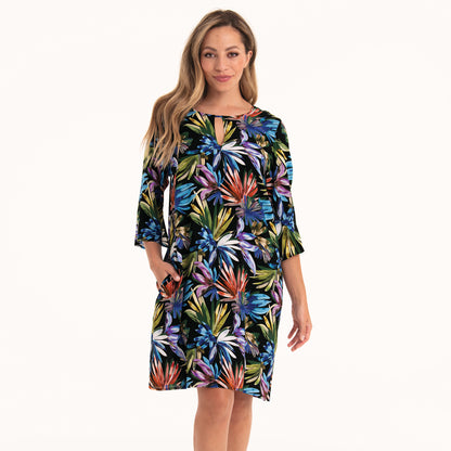 SALLA Tunika Strandkleid (Agave)