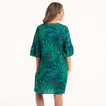 LOJA Tunika Strandkleid (Blaugrün)