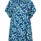 TAHITI Tunika Strandkleid (Ocean Blue)