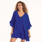 AKALANHI Badekleid Tunika (Ocean Blue)