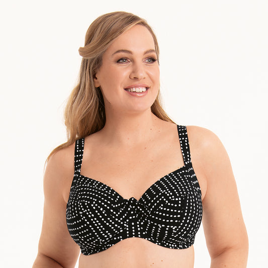LUNA Bikini-Top (Schwarz)