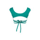 VRONI Bustier-Bikini-Top (Aquatic Green)