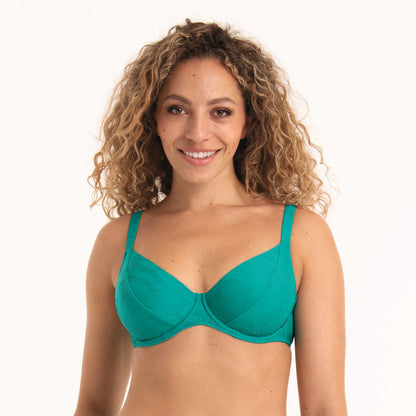 CELINE Bikini-Top (Aquatic Green)
