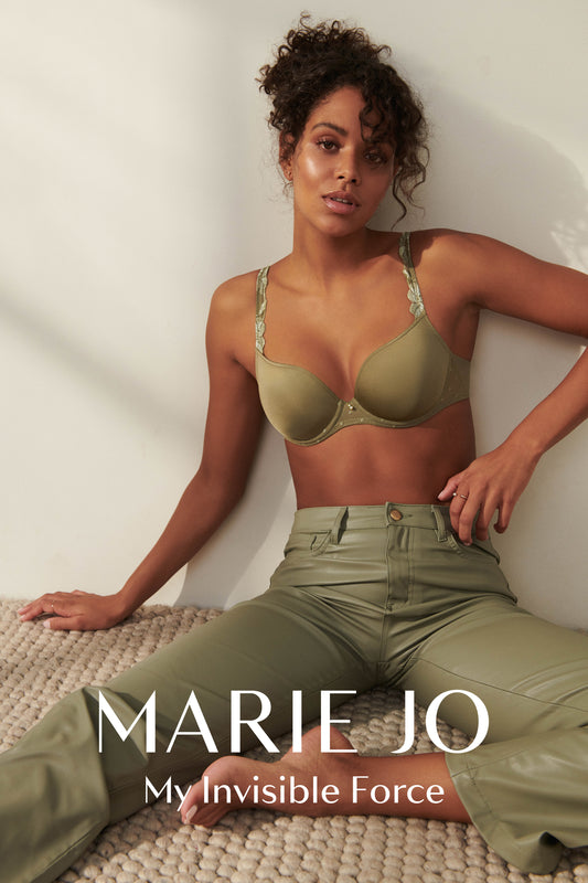 AGNES Unterlegter BH (Golden Olive)