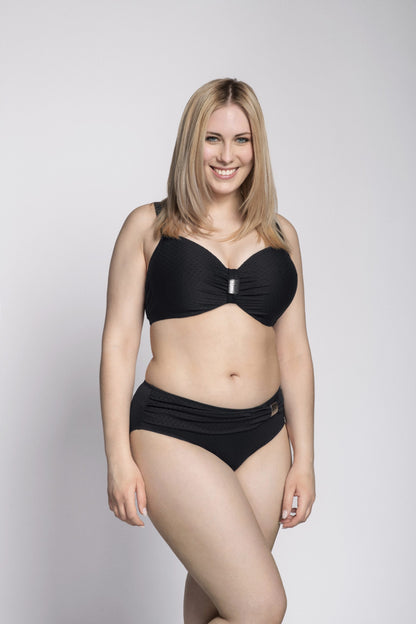 ST. TROPEZ Bikini-Rioslip (Schwarz)