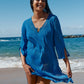 ASWAN Kaftan (Bademode) (Delphinium Cheer Blue)