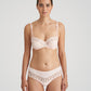 LEDA Balconette- BH halbunterlegt (Glossy Pink)