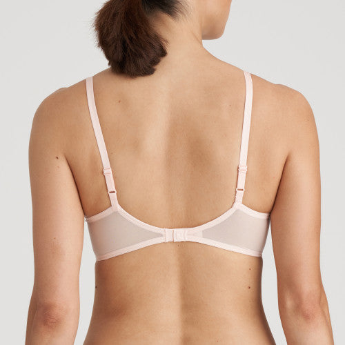LEDA Balconette- BH halbunterlegt (Glossy Pink)