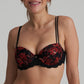 SELYNA Balconette-BH (Spicy Red)