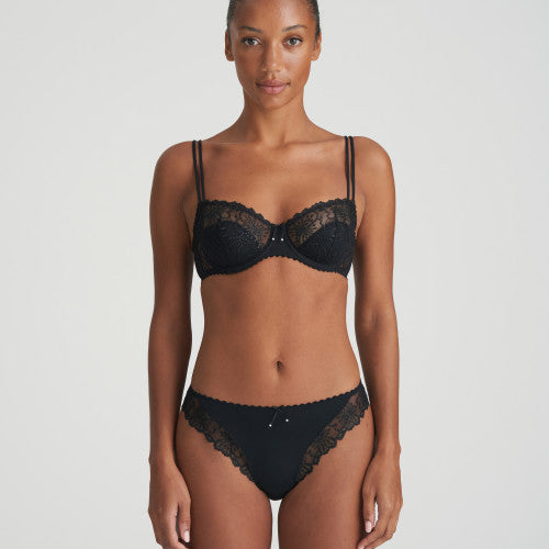 JANE Italienischer Slip (Schwarz)