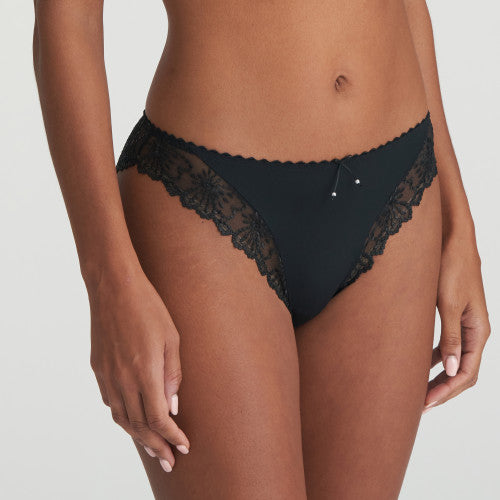 JANE Italienischer Slip (Schwarz)