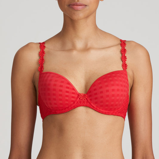 AVERO Tiefdekolletierter- BH (Scarlet)