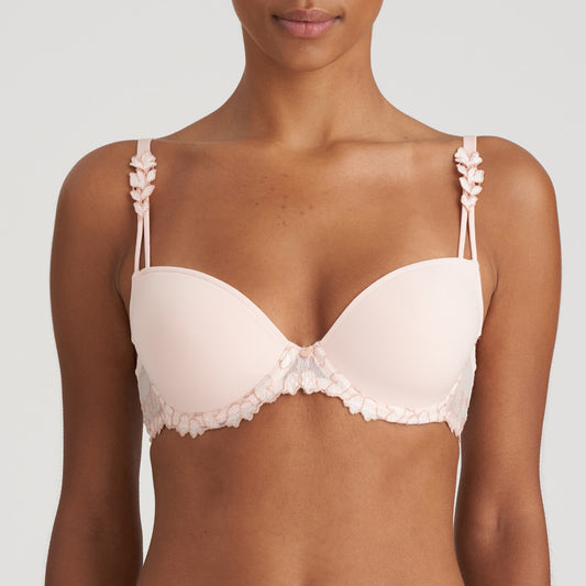 LEDA Tiefdekolletierter- BH (Glossy Pink)
