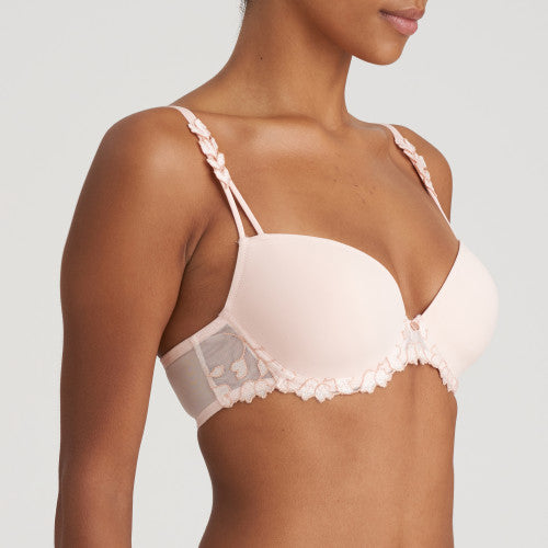 LEDA Tiefdekolletierter- BH (Glossy Pink)