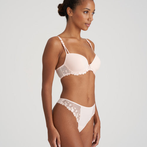 LEDA Tiefdekolletierter- BH (Glossy Pink)