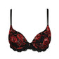 SELYNA Herzform-BH (Spicy Red)