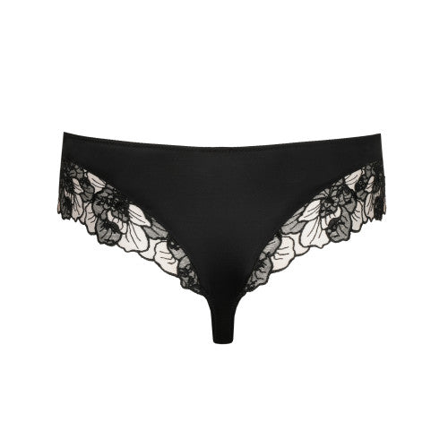 SANCHA Luxus String (Schwarz)