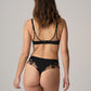 SANCHA Luxus String (Schwarz)