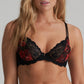 SELYNA Tiefdekolletierter-BH (Spicy Red)