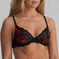 SELYNA Tiefdekolletierter-BH (Spicy Red)