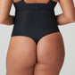 FIGURAS glättender Tanga (Graphit)