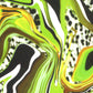 JAGUARAU Vollschalen Bikini Top (Lime Swirl)