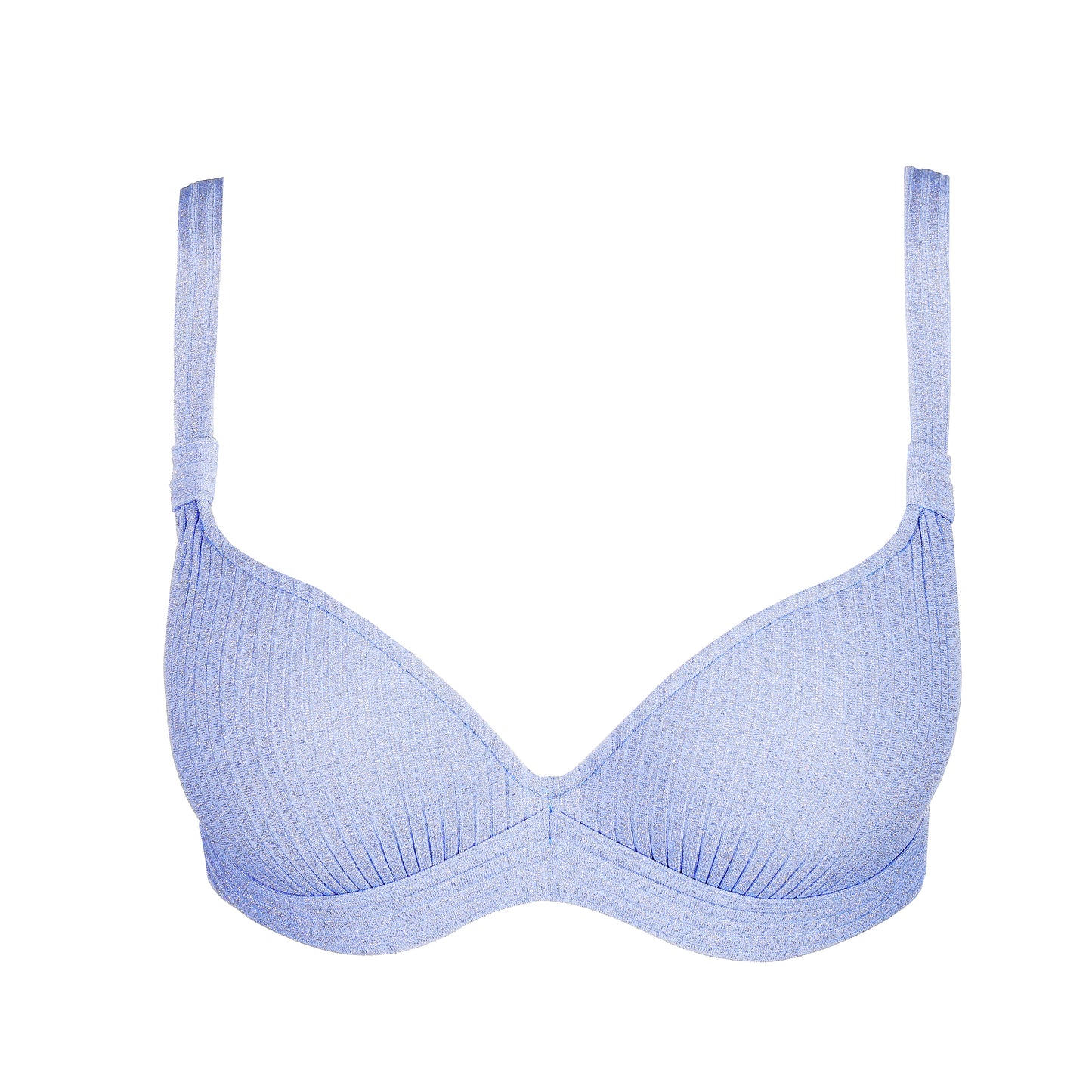 TINJIS Unterlegtes Bikini Top Tiefdekolletiert