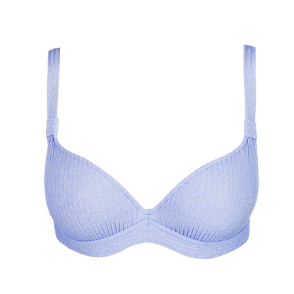 TINJIS Unterlegtes Bikini Top Tiefdekolletiert