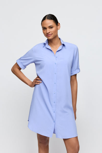 TINJIS Bademode kurzes Kleid