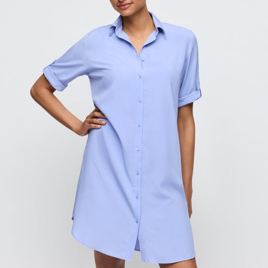 TINJIS Bademode kurzes Kleid