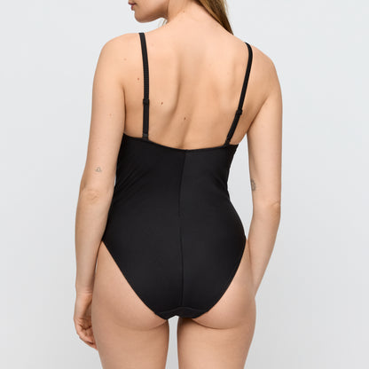 CASSIE Unterlegter Badeanzug Herzform