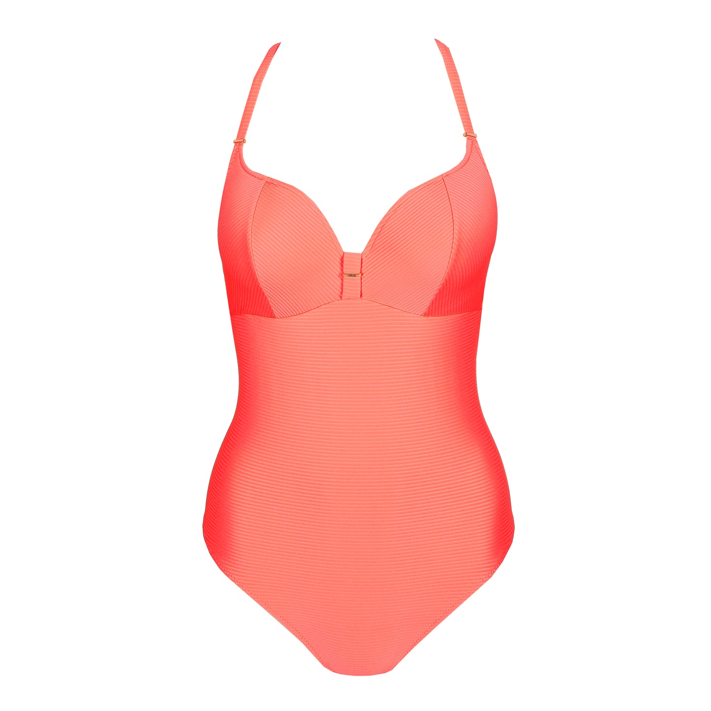 CASSIE Unterlegter Badeanzug Herzform