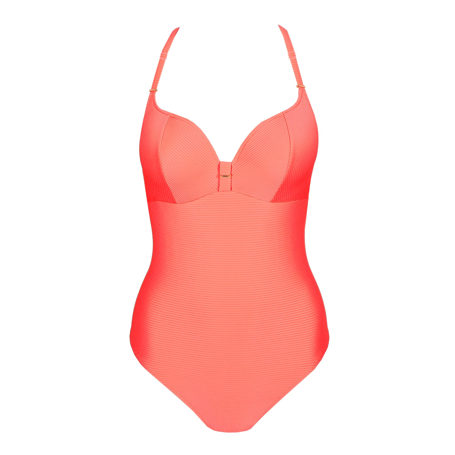 CASSIE Unterlegter Badeanzug Herzform