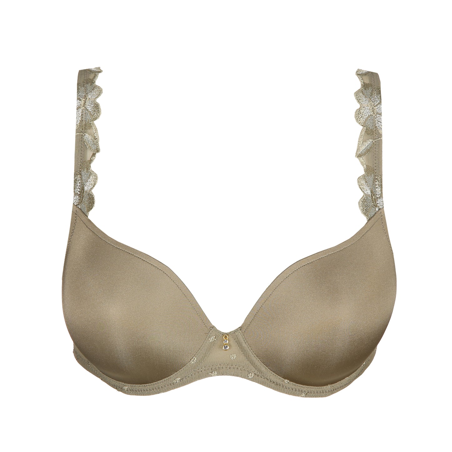 AGNES Unterlegter BH (Golden Olive)
