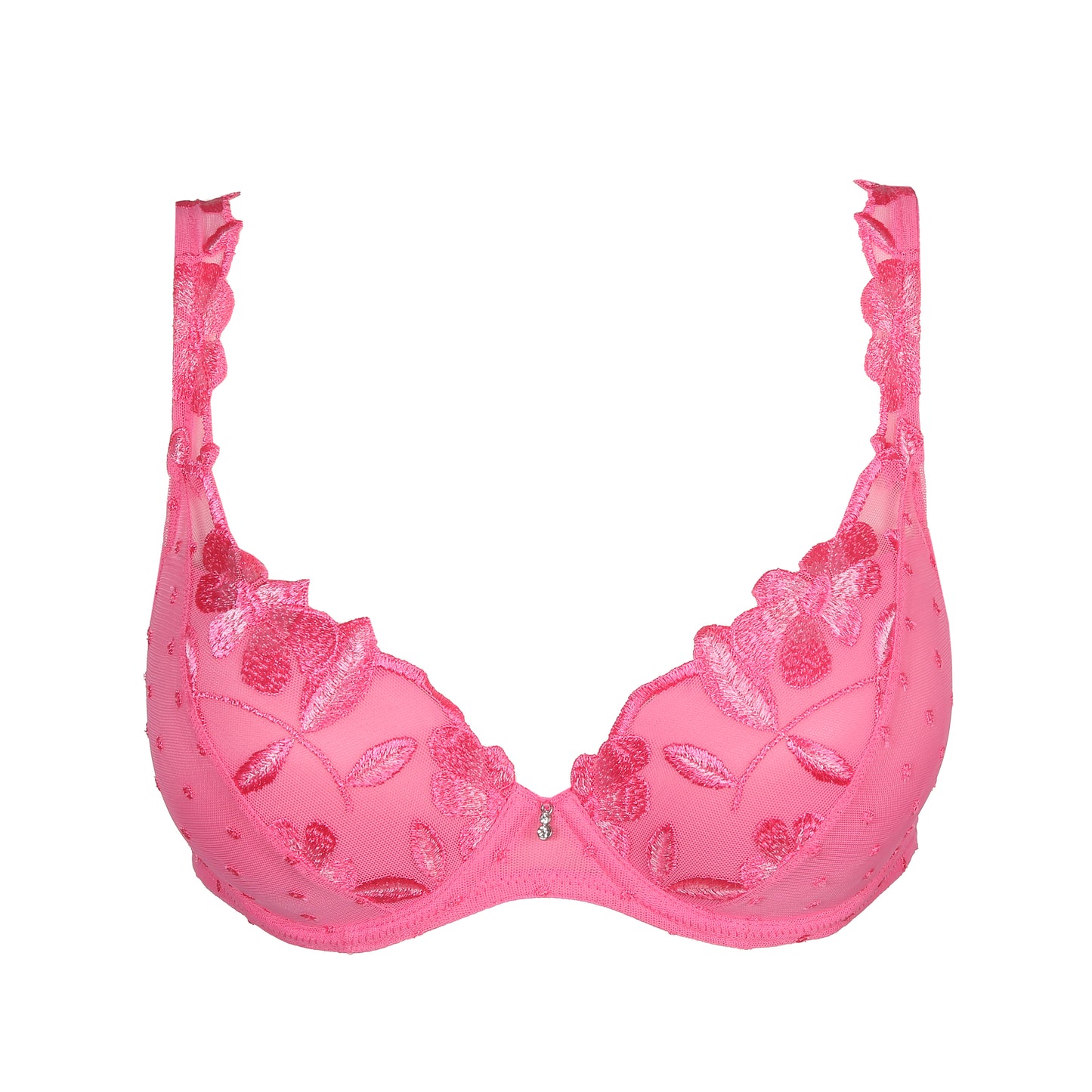 AGNES Tiefdekolletierter BH (Paradise Pink)