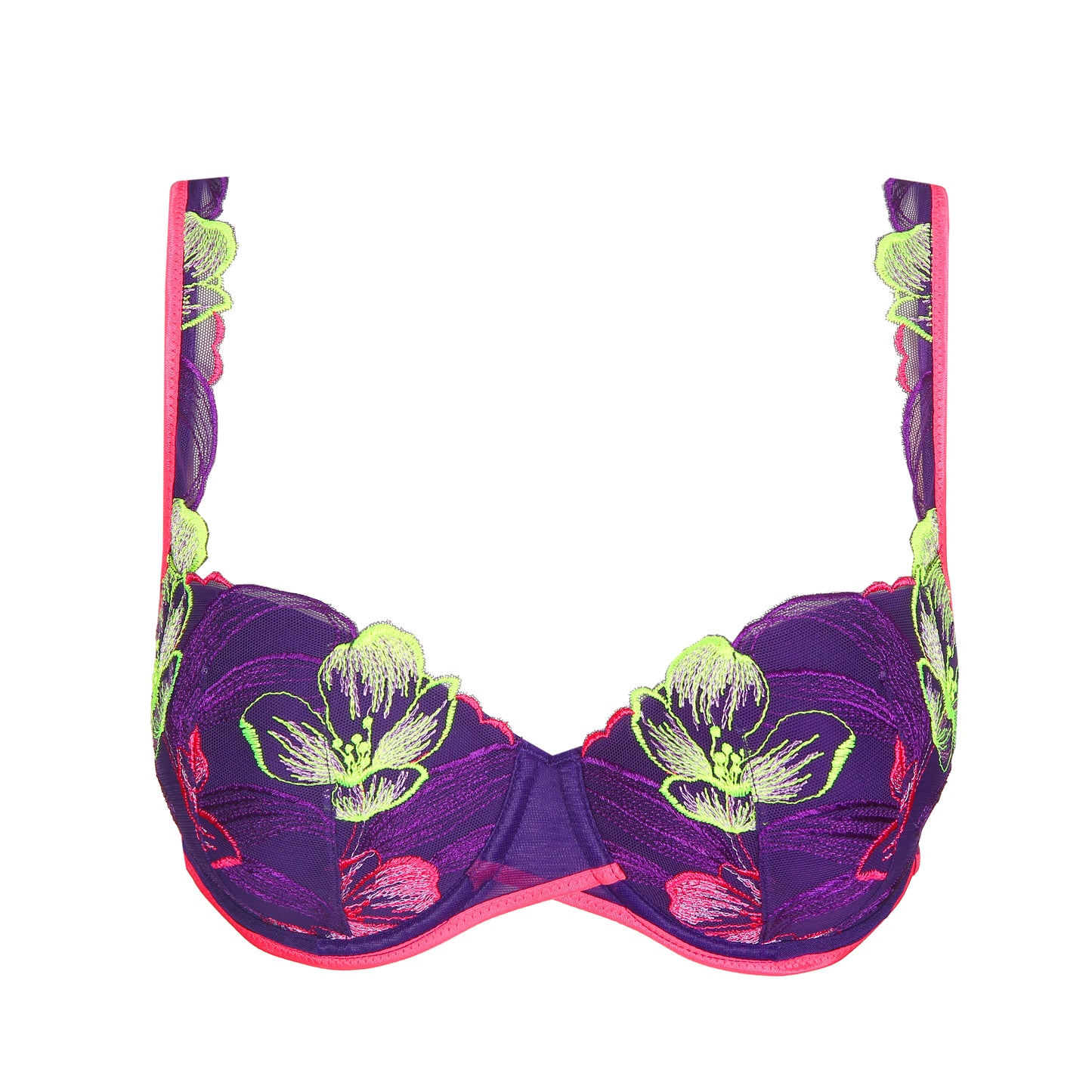 GEORGIA Balconette BH unterlegt (Majestic Purple)
