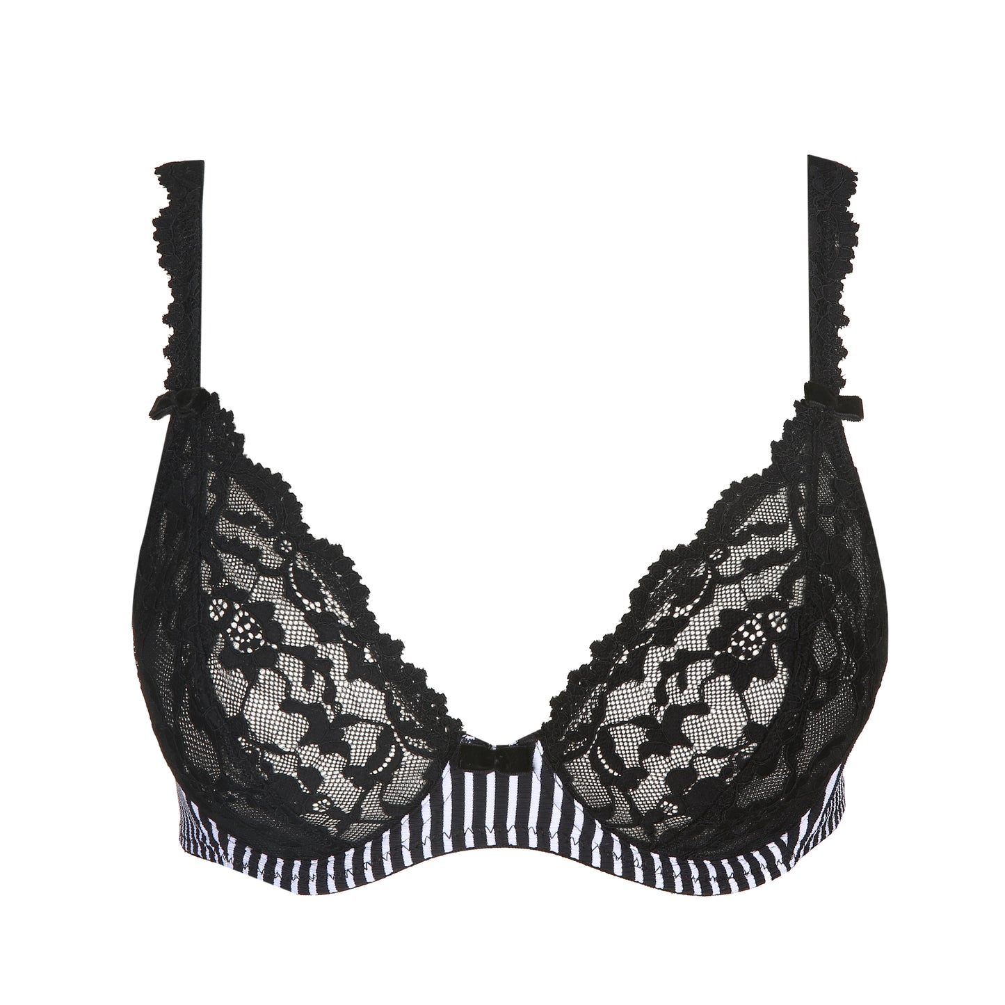 SYDNY Tiefdekolletierter BH (Tuxedo Black)