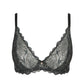MANYLA Tiefdekolletierter BH (Night Grey)