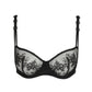 ANNAELLE Balconette-BH (Schwarz) 70C