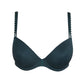 TOM MINI Unterlegter BH Tiefdekoll (Empire Green)