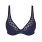 JEREME Unterlegter BH (Saphir Blau)