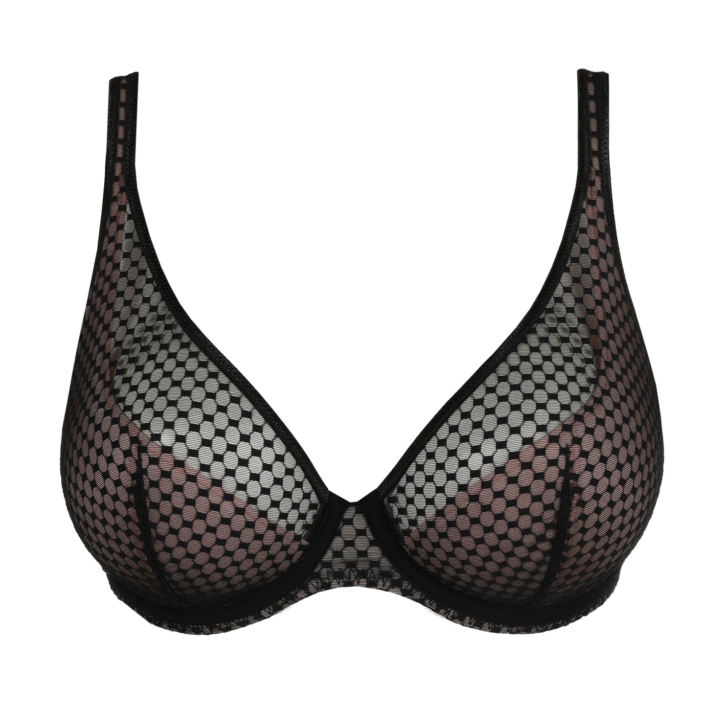 GLASS BEACH Tiefdekoll BH (Schwarz)