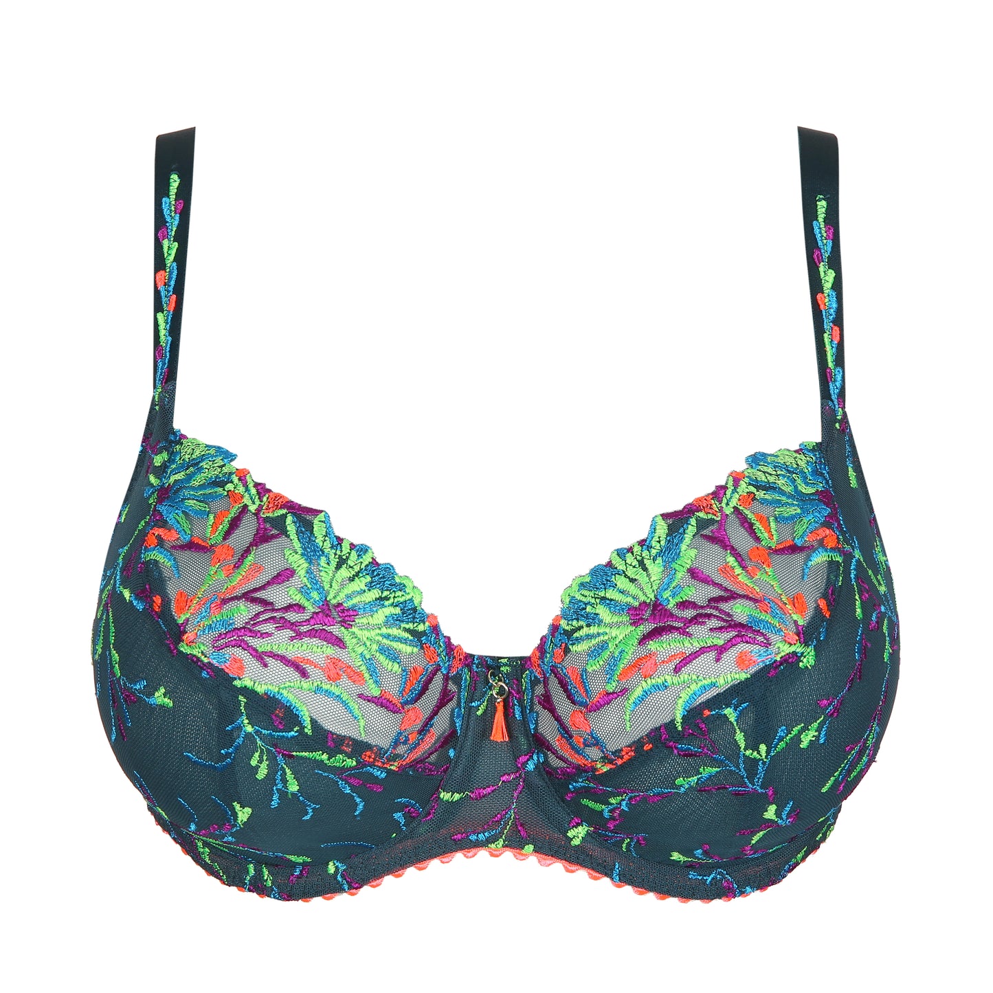 LAS SALINAS Balconette BH Tulpenschnitt (Empire Green)
