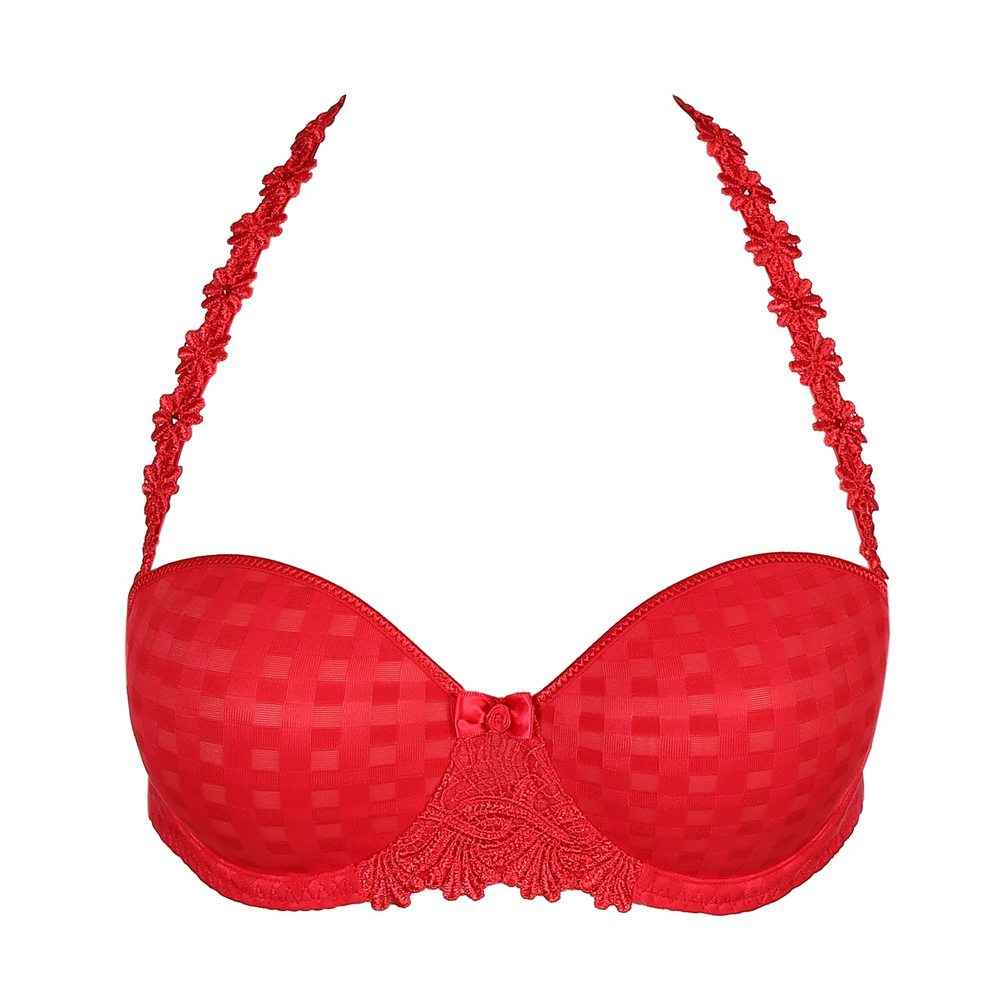 AVERO Trägerloser BH unterlegt (Scarlet)