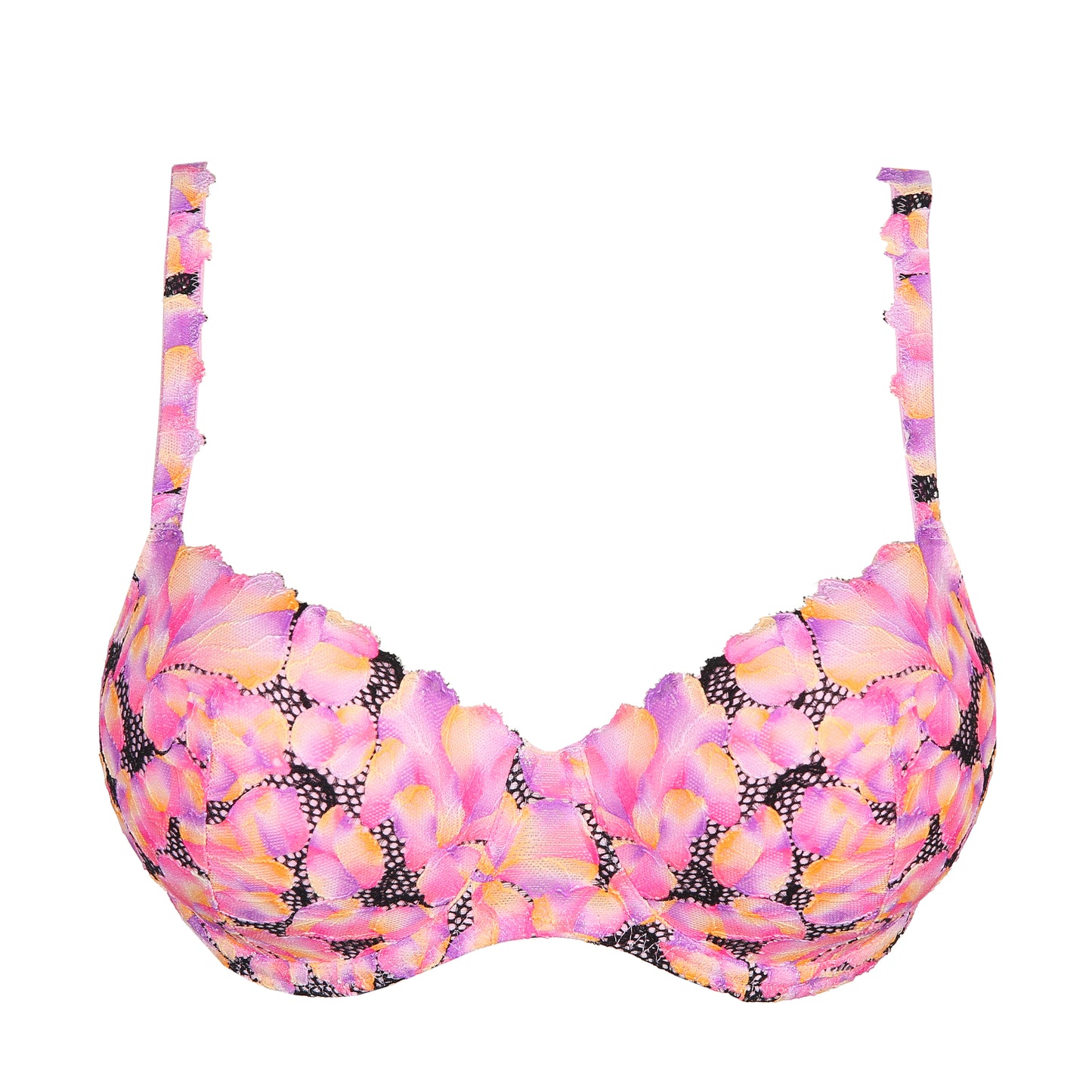 VIA ALEGRE Unterlegter BH Balconette (Peony Pink)