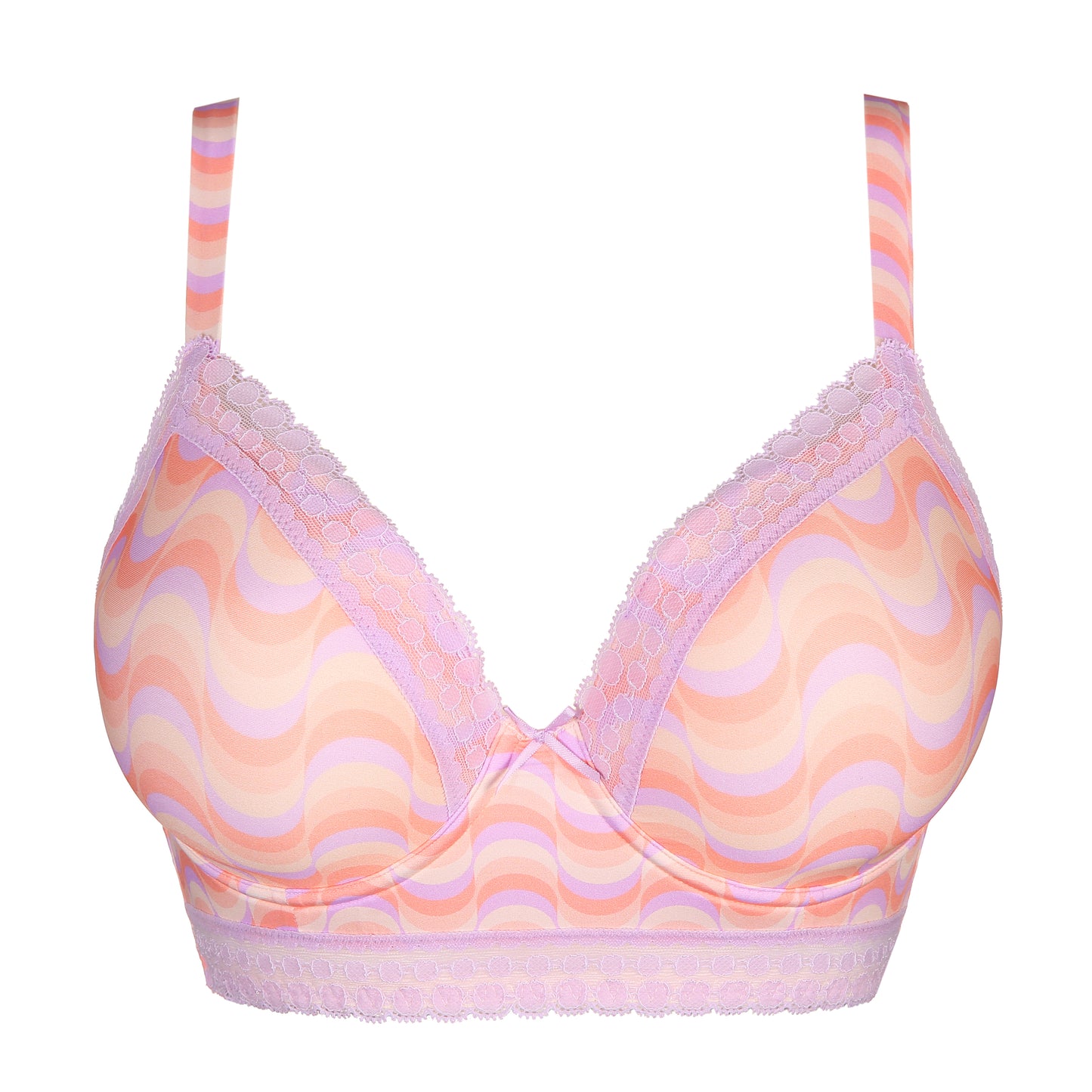 GOLETA Longline BH Tieffekoll unterlegt (Vintage Summer)