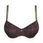PRINCES BAY Balconette BH unterlegt (Italian Check)