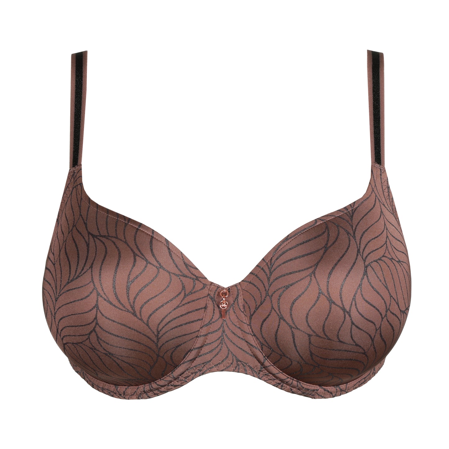 AJUSCO Herzform-BH unterlegt (Caribe Taupe)