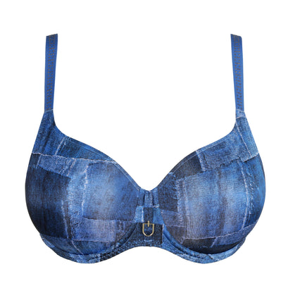 MAUNA Herzform-BH (Twill Blue) 70D